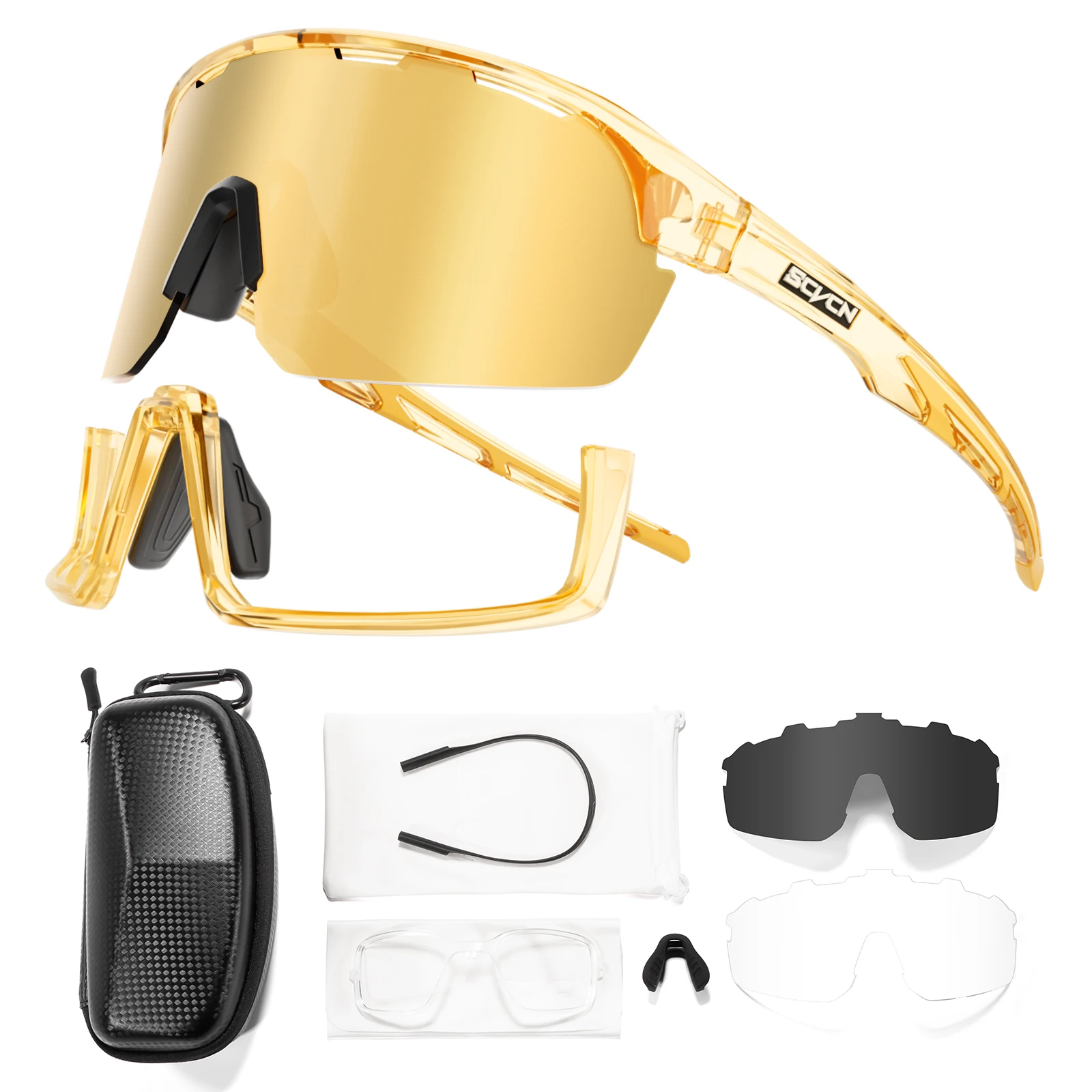 Scvcn New Cycling Sunglasses Bike UV400 Cycling Glasses for Man MTB Sunglasses Eyepieces Woman Goggles Bicycle Eyewear 2024
Scvcn New Cycling Sunglasses Bike UV400 Cycling Glasses for Man MTB Sunglasses Eyepieces Woman Goggles Bicycle Eyewear 2024
