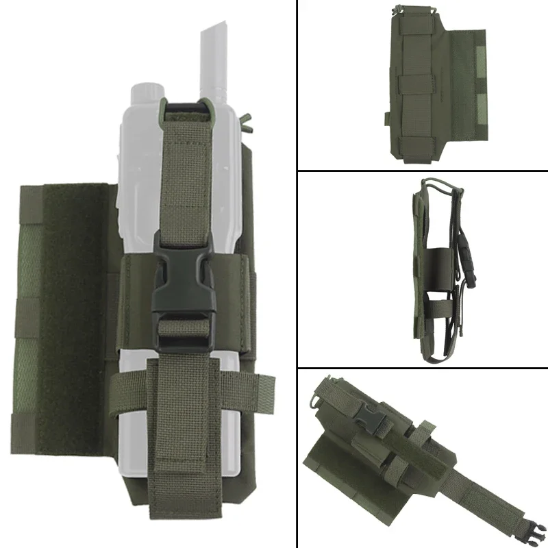 Tactica Radio Side MOLLE Holster Hunting Vest Chest Rig,Side Expansion with Hook and Loop,for Attach ToTactical Equipment Vest
Tactica Radio Side MOLLE Holster Hunting Vest Chest Rig,Side Expansion with Hook and Loop,for Attach ToTactical Equipment Vest