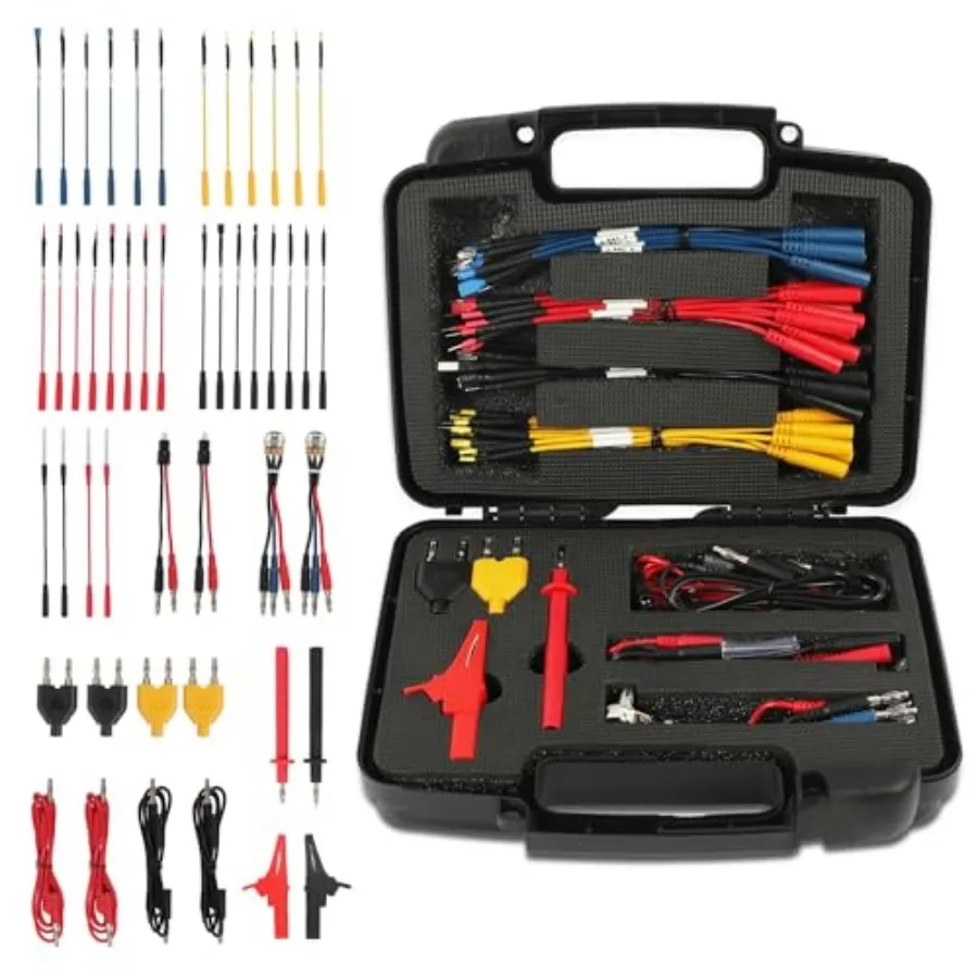 PCS Automotive Circuit Test Leads Kit Electrical Breakout Leads Automotive Kit Multi Function Auto Diagnostic Tools Multimeter
PCS Automotive Circuit Test Leads Kit Electrical Breakout Leads Automotive Kit Multi Function Auto Diagnostic Tools Multimeter