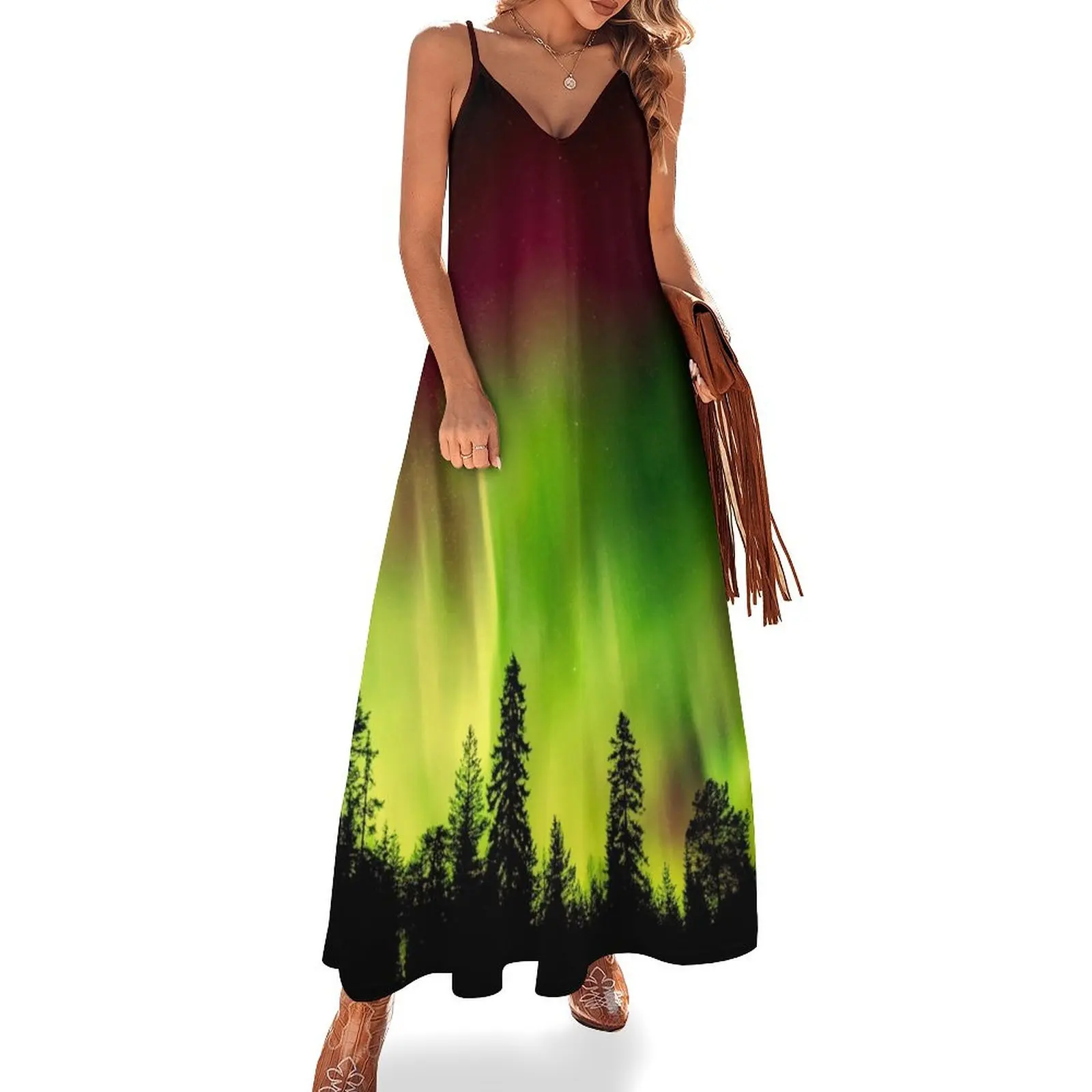 Aurora Borealis Northern Lights Sleeveless Dress summer dresses womens 2025 Elegant gowns clothes for woman Dress
Aurora Borealis Northern Lights Sleeveless Dress summer dresses womens 2025 Elegant gowns clothes for woman Dress