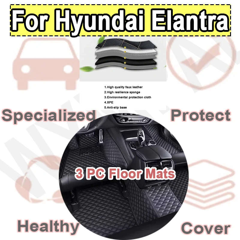 Luxury Car Floor Mats For Hyundai Elantra Avante HD 2007~2010 Luxury Leather Mat Carpet Floor Rug Auto Interior Parts Car Mats
Luxury Car Floor Mats For Hyundai Elantra Avante HD 2007~2010 Luxury Leather Mat Carpet Floor Rug Auto Interior Parts Car Mats