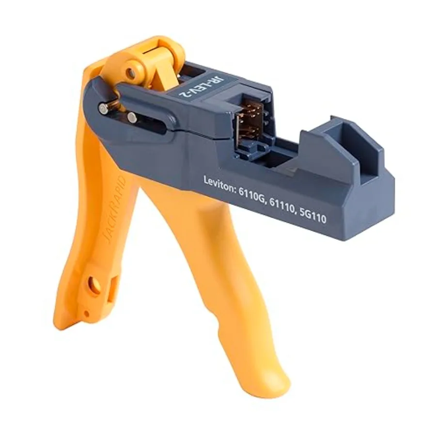 JR-LEV-2 Jack Rapid Punch Down Tool for Leviton 61110 5G110 6110G
JR-LEV-2 Jack Rapid Punch Down Tool for Leviton 61110 5G110 6110G