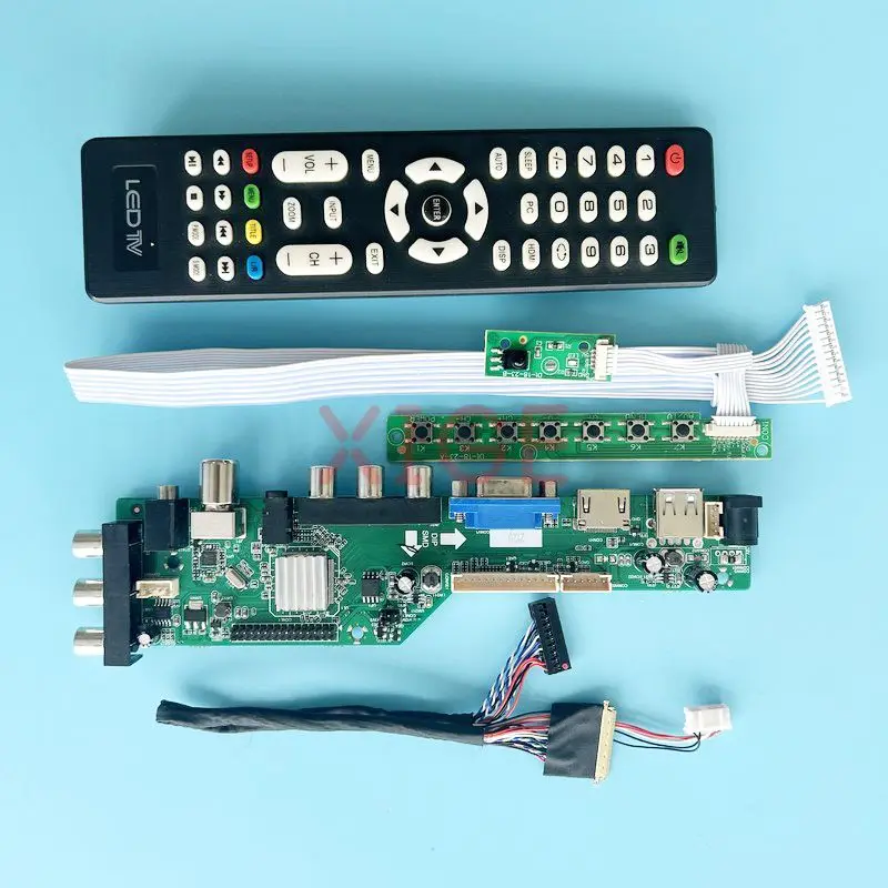 Плата контроллера подходит для LTN116AT01 LTN116AT04 11,6 "цифровой сигнал DVB 1366*768 монитор ноутбука Комплект «сделай сам» 2AV + USB + DHMI + VGA LVDS 40 Pin
Плата контроллера подходит для LTN116AT01 LTN116AT04 11,6 "цифровой сигнал DVB 1366*768 монитор ноутбука Комплект «сделай сам» 2AV + USB + DHMI + VGA LVDS 40 Pin