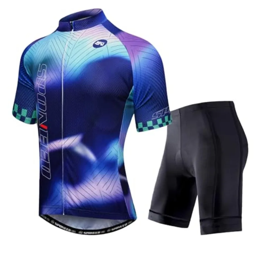 sponeed Cycling Jersey Short Sleeve Suits Men Bike Clothing Road Bicycle Shorts Padded Outfits
sponeed Cycling Jersey Short Sleeve Suits Men Bike Clothing Road Bicycle Shorts Padded Outfits
