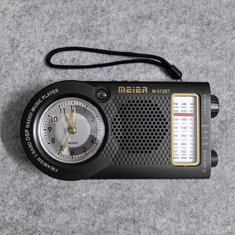 Portable FM AM SW Radio High Sensitivity Clock Radios Receiver Wireless Bluetooth Speakers Support U Disk AUX MP3 Music Player
Portable FM AM SW Radio High Sensitivity Clock Radios Receiver Wireless Bluetooth Speakers Support U Disk AUX MP3 Music Player