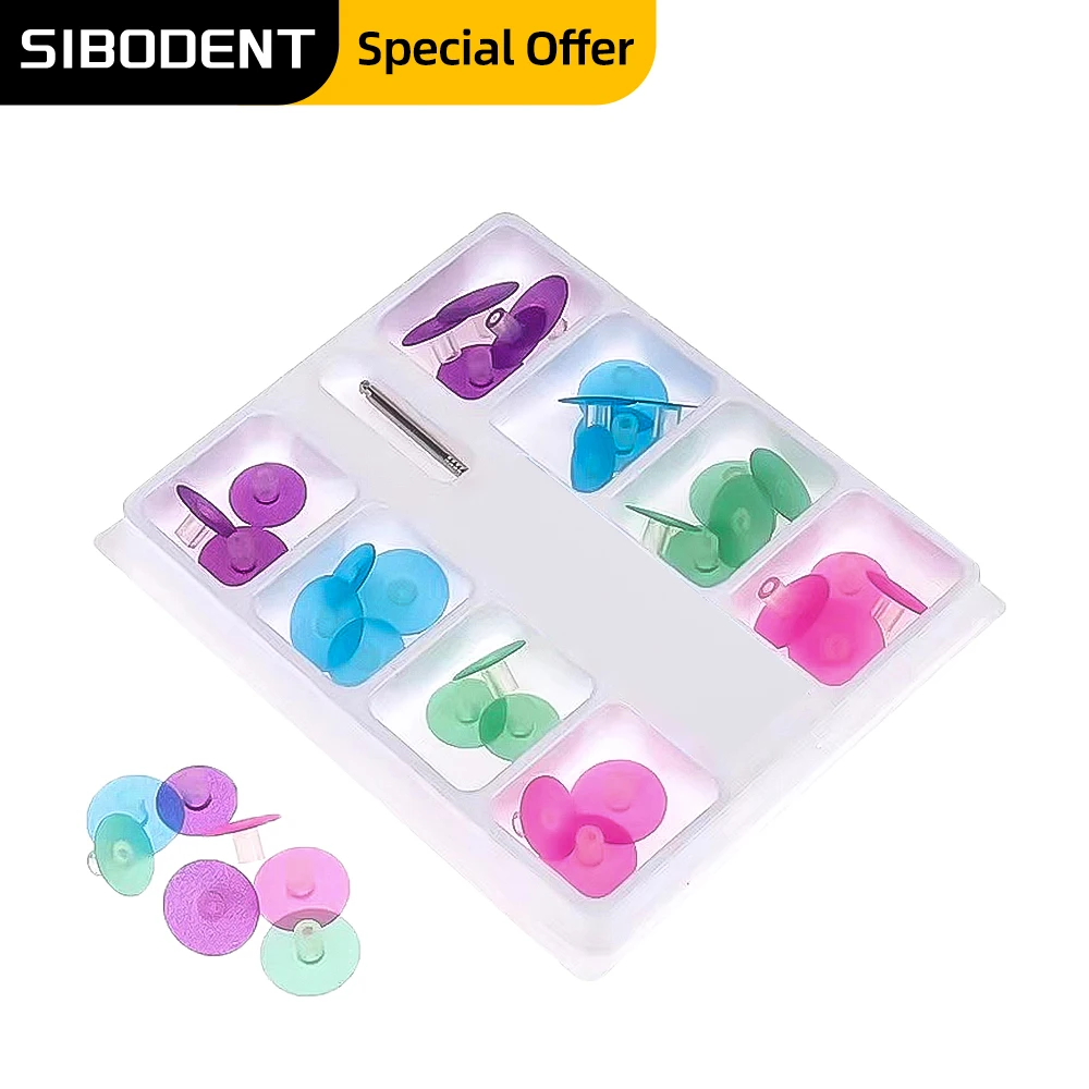 Dental polishing disc kit, reduced-diameter contour mandrel stripe kit, dental whitening materials. It cannot be autoclaved.
Dental polishing disc kit, reduced-diameter contour mandrel stripe kit, dental whitening materials. It cannot be autoclaved.