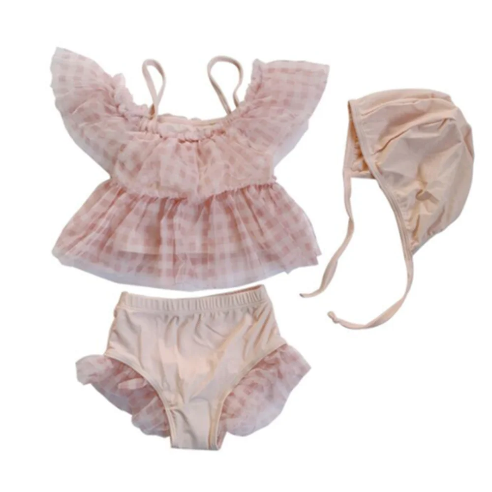 Cute Little Girls Bathing Suit 2023 Summer Kids Split Swimwear Ruffle Sling Tops + Skirts for Girls Bikini Set Children Swimsuit
Cute Little Girls Bathing Suit 2023 Summer Kids Split Swimwear Ruffle Sling Tops + Skirts for Girls Bikini Set Children Swimsuit