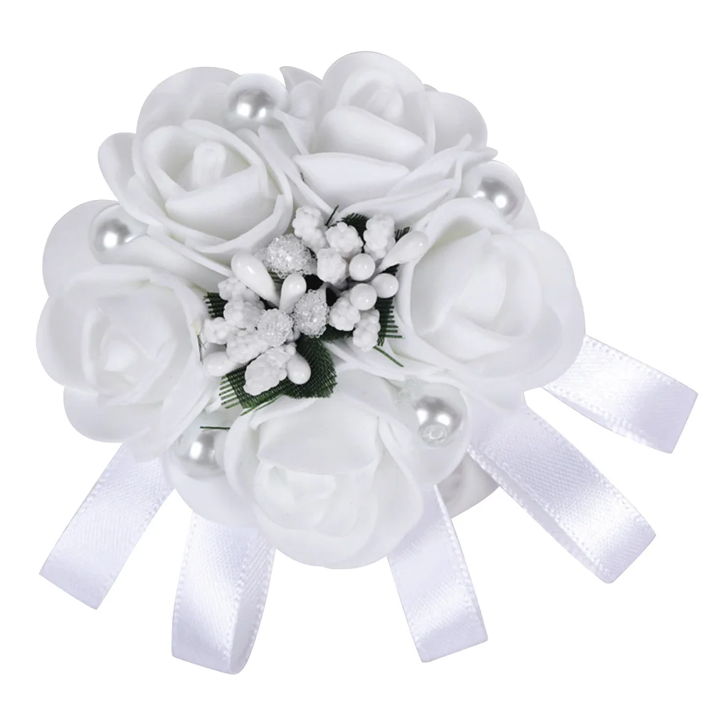 3pcs Wedding Wrist Corsage Bridal Wrist Wreath White Flowers Adjustable Size Fits Bridesmaid Flower Girls Party Elegant Soft
3pcs Wedding Wrist Corsage Bridal Wrist Wreath White Flowers Adjustable Size Fits Bridesmaid Flower Girls Party Elegant Soft