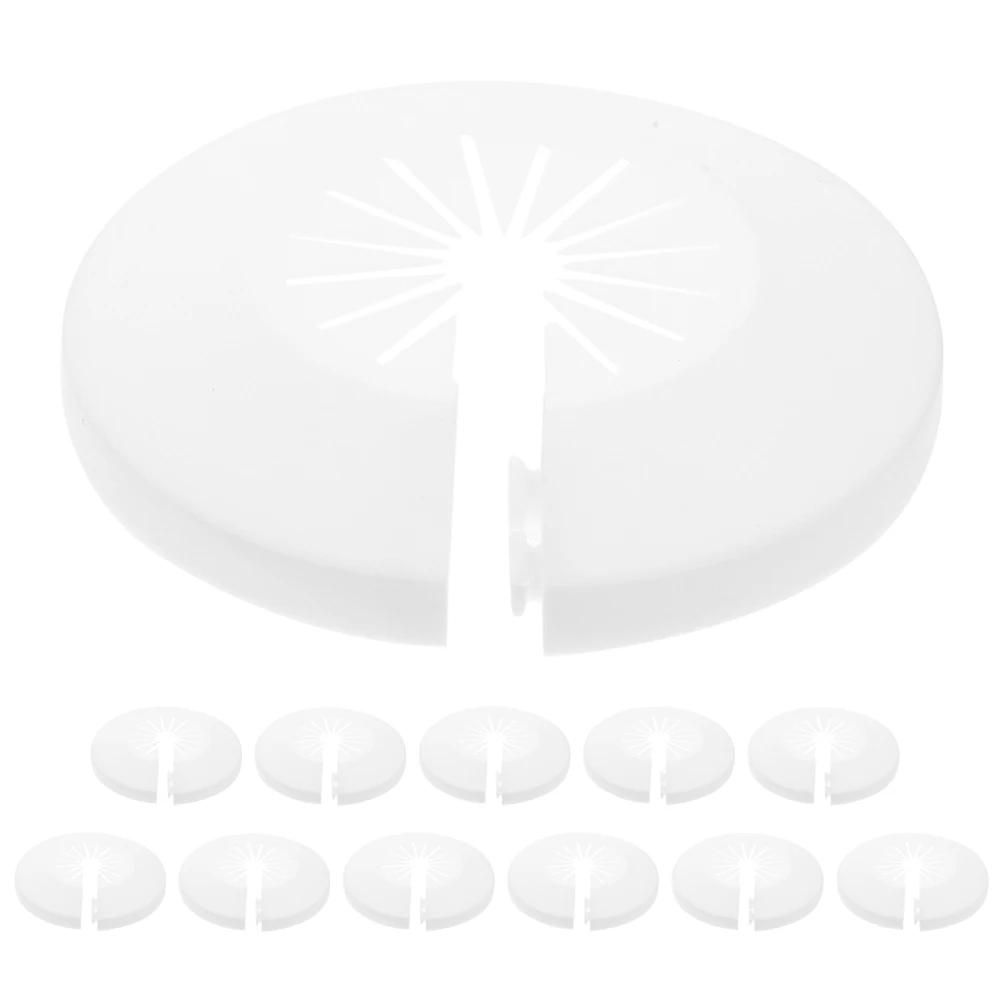 12 Pcs Pipe Decoration Cover White Pvc Collar Cap Decorative Radiator Flange Plastic Hose Cover Collar Waterproof Easy
12 Pcs Pipe Decoration Cover White Pvc Collar Cap Decorative Radiator Flange Plastic Hose Cover Collar Waterproof Easy