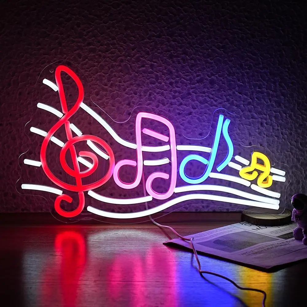 Musical Sta Note Neon Sign Led Music Neon Light or Wall Decor Dimmable USB Power Musical Light Up Sign or Music Studio Classroom
Musical Sta Note Neon Sign Led Music Neon Light or Wall Decor Dimmable USB Power Musical Light Up Sign or Music Studio Classroom