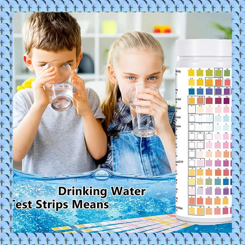 NOCM 16 In 1 Drinking Water Test Kit, Water Testing Kits For Drinking Water 200 PCS Water Quality Test Strips,Free Chlorine
NOCM 16 In 1 Drinking Water Test Kit, Water Testing Kits For Drinking Water 200 PCS Water Quality Test Strips,Free Chlorine