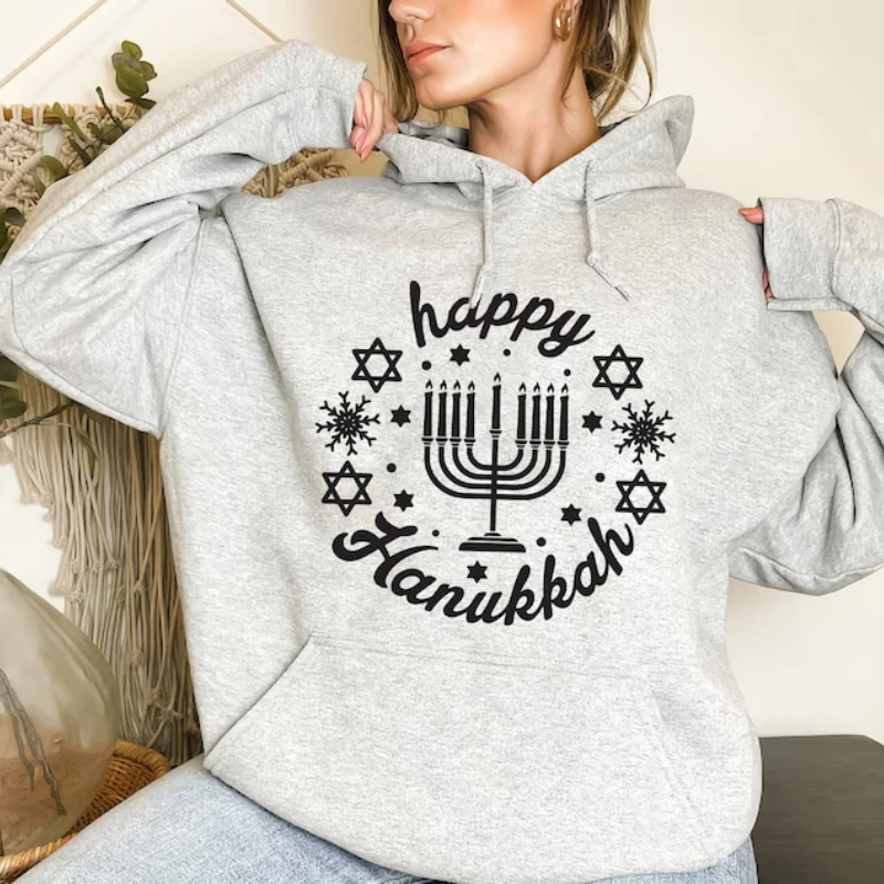 Winter New in Hoodies & Sweatshirts Camisa Hanukkah Hoodies Sudadera Con Capucha Camisa Regalos Hanukkah Men Women's Long Sleeve
Winter New in Hoodies & Sweatshirts Camisa Hanukkah Hoodies Sudadera Con Capucha Camisa Regalos Hanukkah Men Women's Long Sleeve