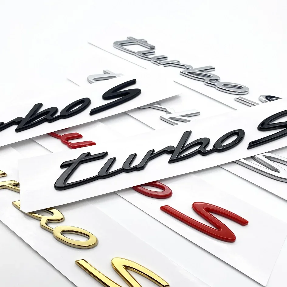 1pcs New turboS ABS Car Tail logo Badge sticker Rear Bumper tail door trunk sticker car rear Emblem sticker styling Accessories
1pcs New turboS ABS Car Tail logo Badge sticker Rear Bumper tail door trunk sticker car rear Emblem sticker styling Accessories