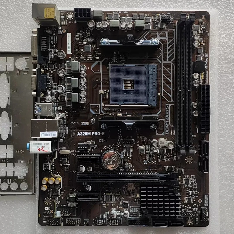 Used A320M PRO-E Motherboard AMD A320 Chipset AM4 Socket DDR4 VGA DVI for MSI
Used A320M PRO-E Motherboard AMD A320 Chipset AM4 Socket DDR4 VGA DVI for MSI