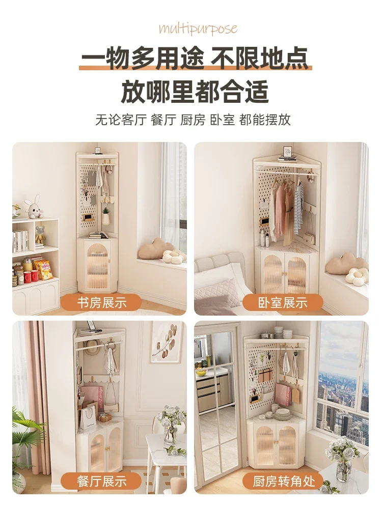 Coat Rack Locker Integrated Bedroom Corner Wall Hanger Hallway Corner Cabinet Corner Storage Cabinet
Coat Rack Locker Integrated Bedroom Corner Wall Hanger Hallway Corner Cabinet Corner Storage Cabinet