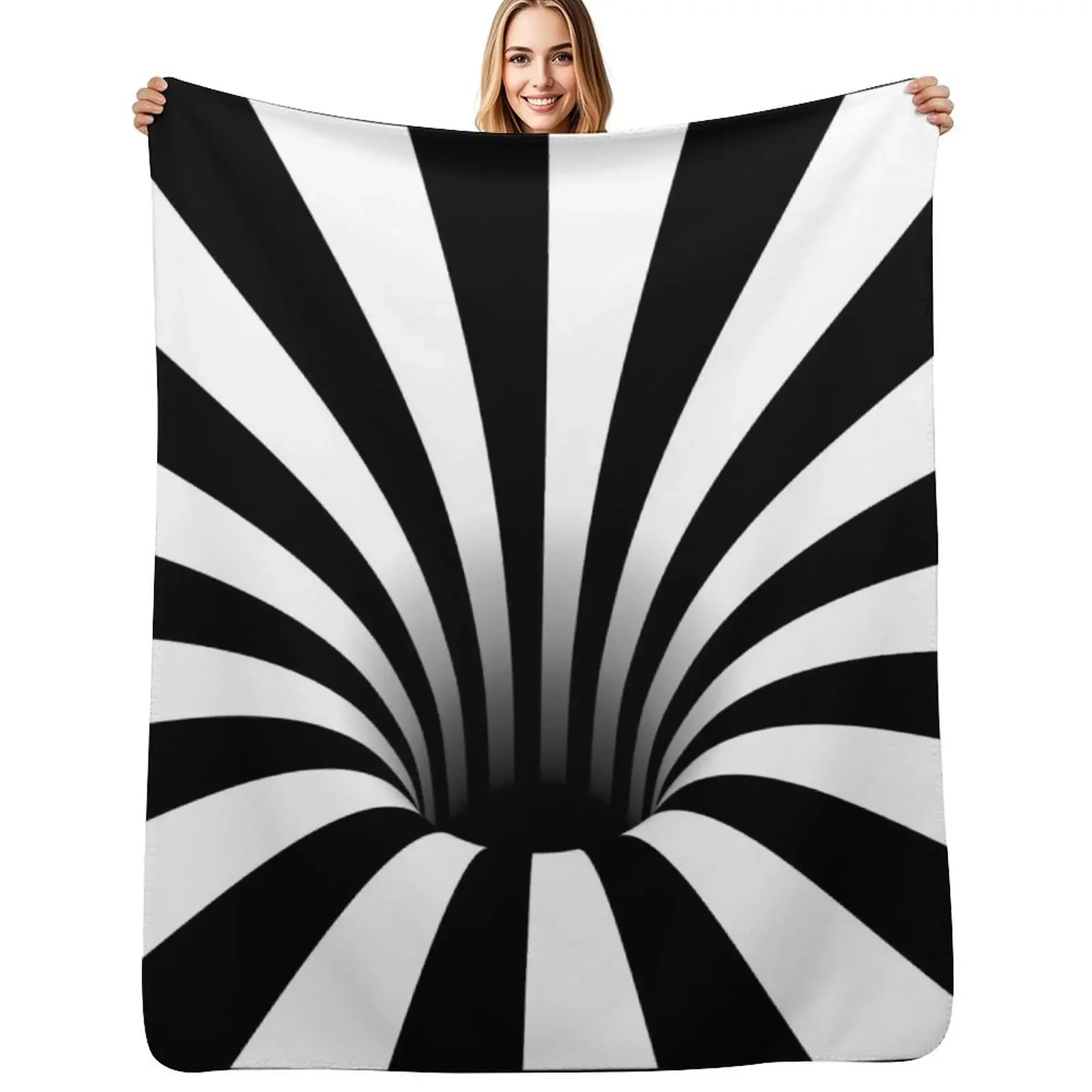 Optical Illusion Black Hole Lines (Black/White) Throw Blanket christmas gifts For Sofa Thin Tourist Winter beds Blanket
Optical Illusion Black Hole Lines (Black/White) Throw Blanket christmas gifts For Sofa Thin Tourist Winter beds Blanket