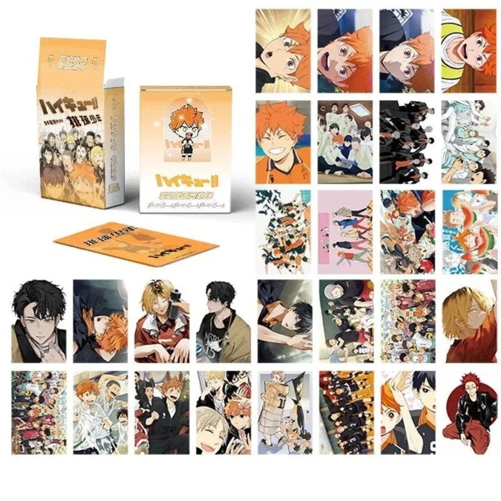 Haikyuu!! Laser LOMO Cards Set - Anime Volleyball Boy Character Collectible Photo Cards Perfect Gift for Fans
Haikyuu!! Laser LOMO Cards Set - Anime Volleyball Boy Character Collectible Photo Cards Perfect Gift for Fans
