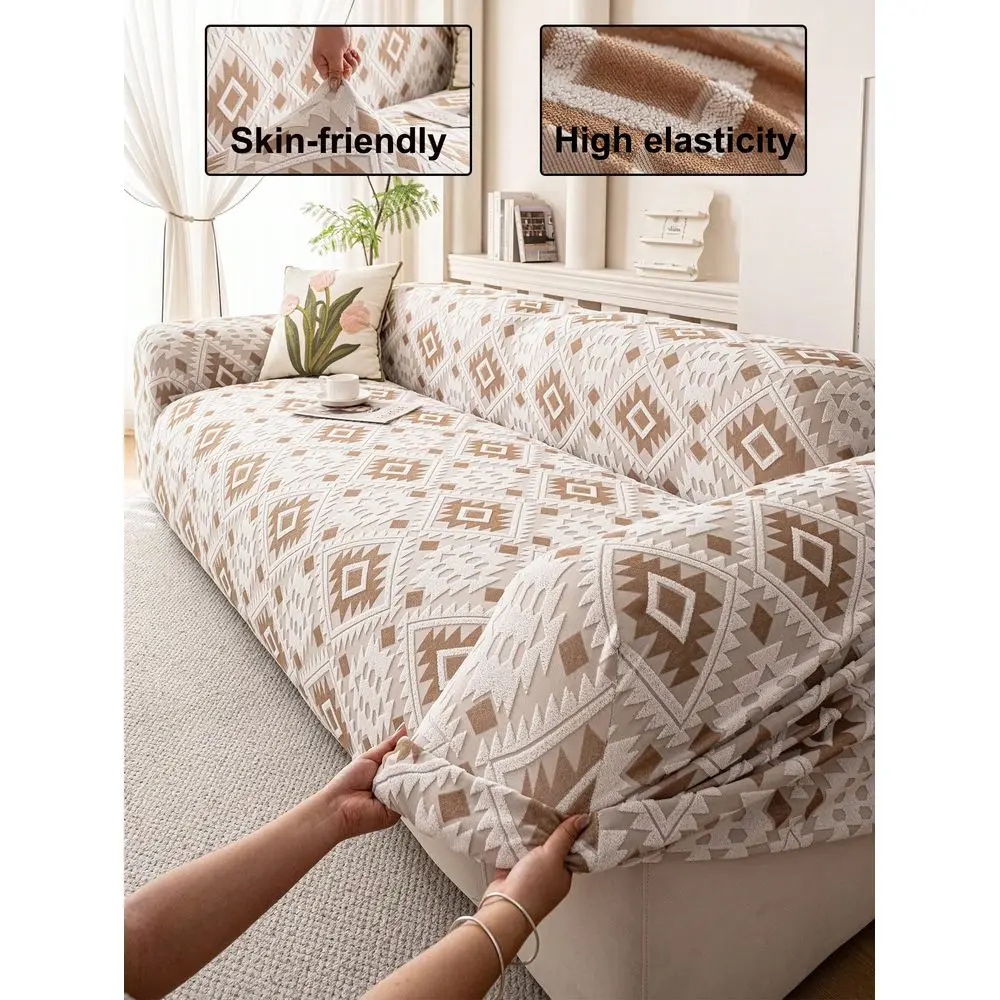 Чехол для дивана Jacquard DualTone, высокая эластичность, не деформируется, не выцветает, подходит для домашних животных, устойчив к царапинам и загрязнениям, подходит всем.
Чехол для дивана Jacquard DualTone, высокая эластичность, не деформируется, не выцветает, подходит для домашних животных, устойчив к царапинам и загрязнениям, подходит всем.
