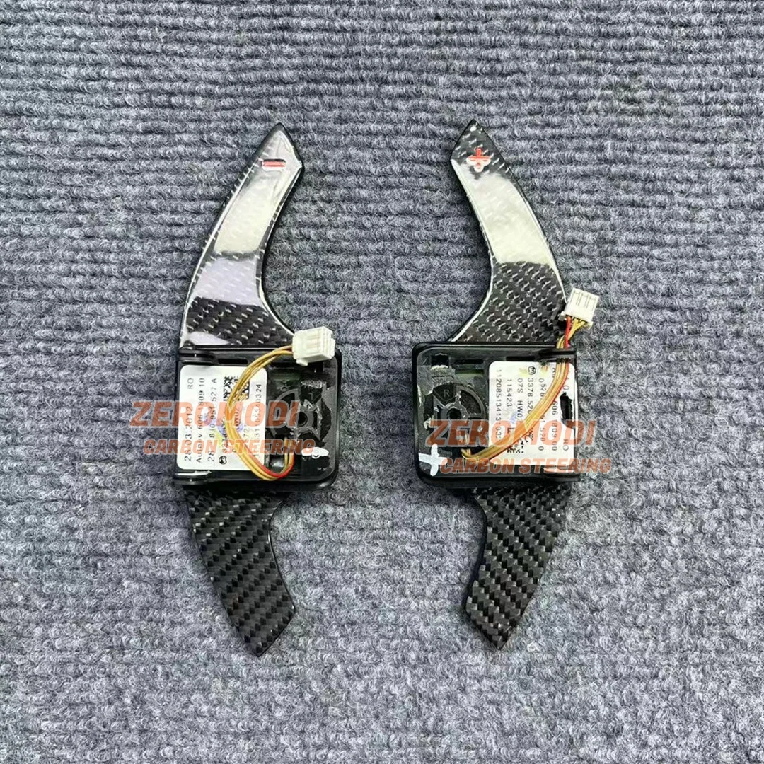 Real Carbon Fiber Steering Wheel Paddle Shifters Replacement For Audi R8 TT TTS TTRS RS3 RS6
Real Carbon Fiber Steering Wheel Paddle Shifters Replacement For Audi R8 TT TTS TTRS RS3 RS6