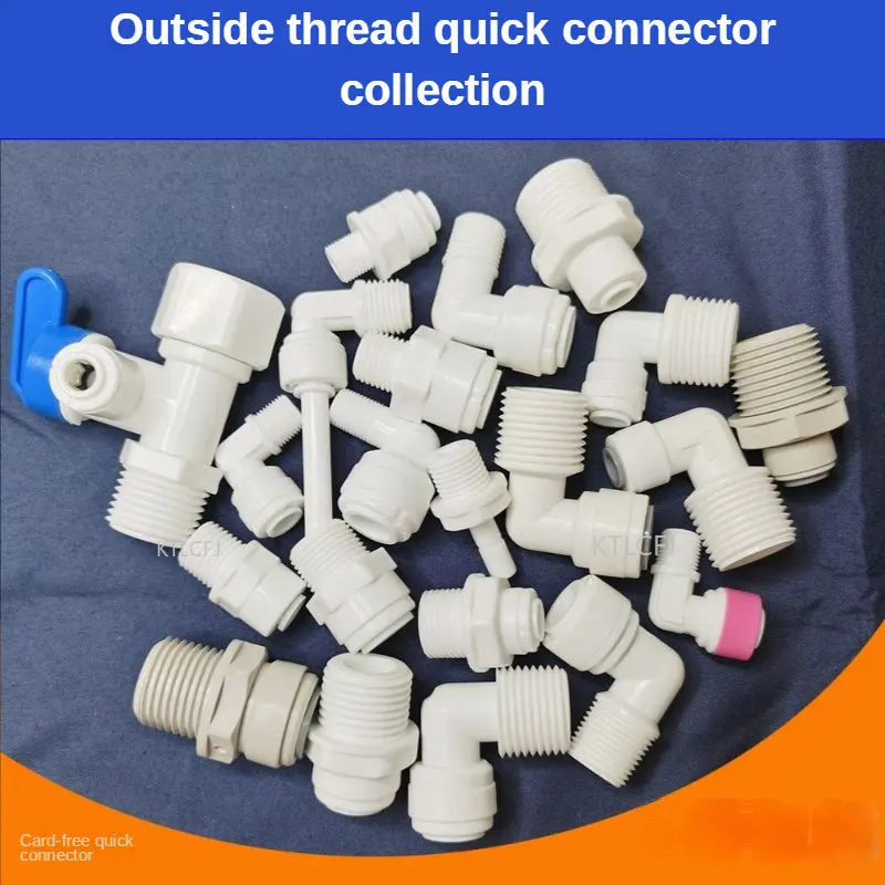 Tube Tap Shut off Ball Valve Quick Fitting Connector For Aquarium RO Water Filter Reverse Osmosis System
Tube Tap Shut off Ball Valve Quick Fitting Connector For Aquarium RO Water Filter Reverse Osmosis System