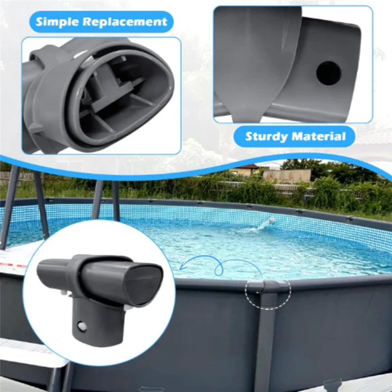 12427 T-Joint For Intex Ultra Frame Pools Fits 15Ft To 16Ft Models Durable Replacement Part
12427 T-Joint For Intex Ultra Frame Pools Fits 15Ft To 16Ft Models Durable Replacement Part