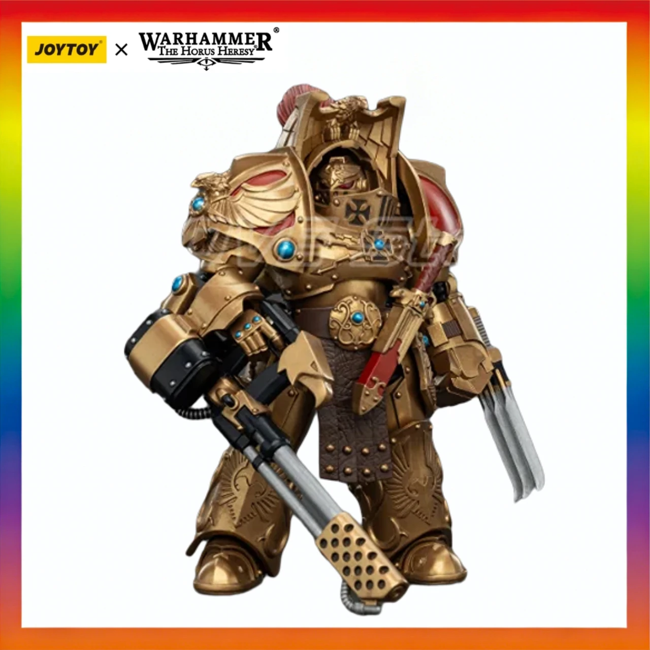 In Stock Original JOYTOY Warhammer 40K Legio Custodes Aquilon Terminator SquadAquilon with Infernus Firepike 1/18 Action Figure
In Stock Original JOYTOY Warhammer 40K Legio Custodes Aquilon Terminator SquadAquilon with Infernus Firepike 1/18 Action Figure