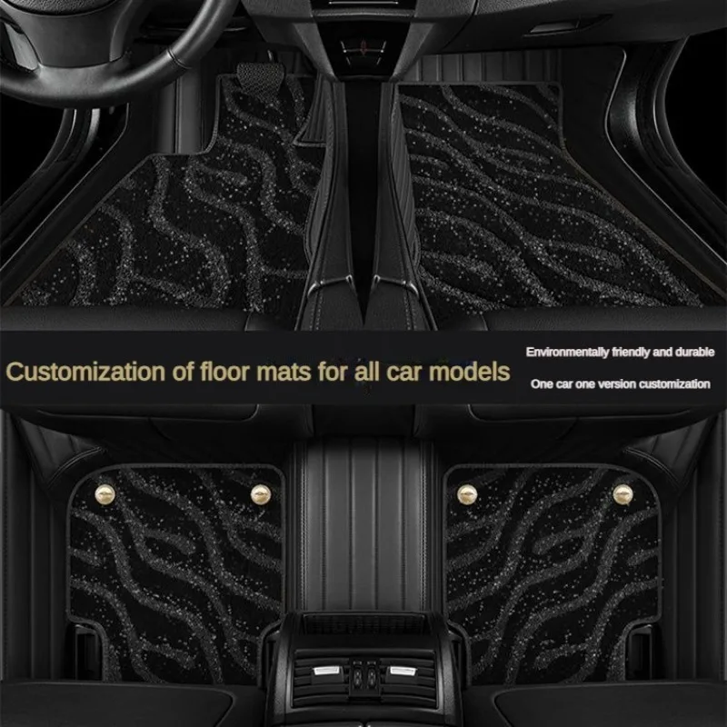 Customized environmentally friendly and wear-resistant car floor mats for 5 seats and 7 seats, with over 1000 models available
Customized environmentally friendly and wear-resistant car floor mats for 5 seats and 7 seats, with over 1000 models available