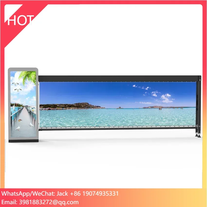 HCW DC24 Brushless Automatic Motor Control Car Access Advertising Parking Barrier Gate Advertising Baarrier Gate
HCW DC24 Brushless Automatic Motor Control Car Access Advertising Parking Barrier Gate Advertising Baarrier Gate