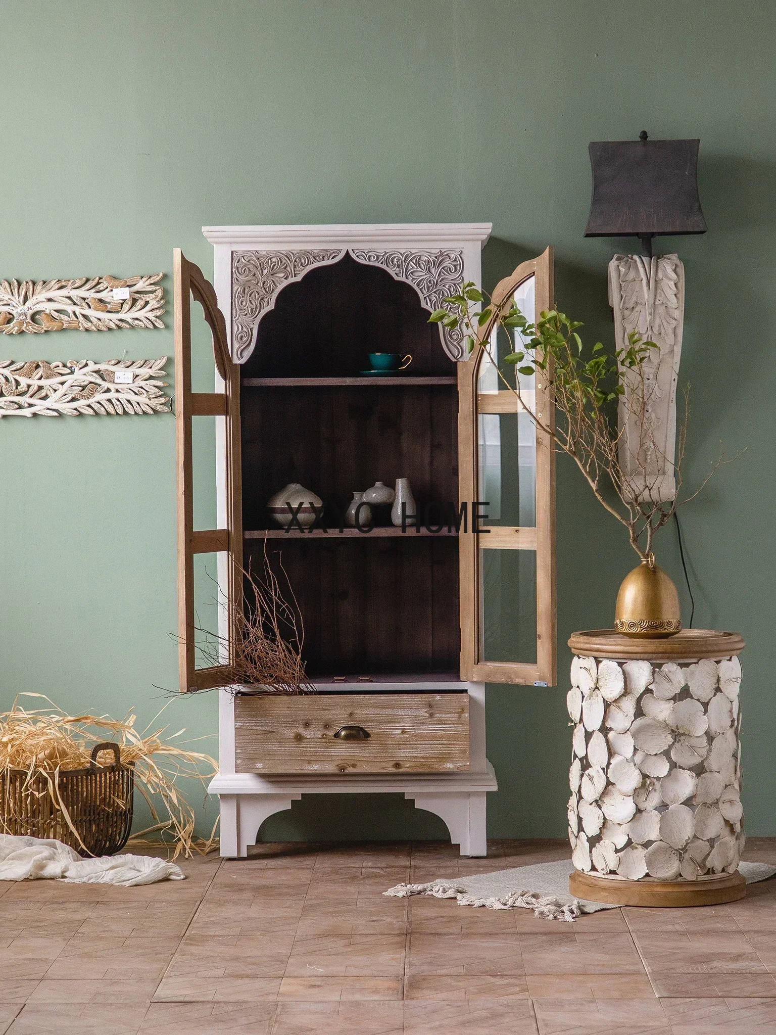 TAO Entrance Cabinet Carved B & B Restaurant Flower Shop Storage Decoration Cabinets
TAO Entrance Cabinet Carved B & B Restaurant Flower Shop Storage Decoration Cabinets