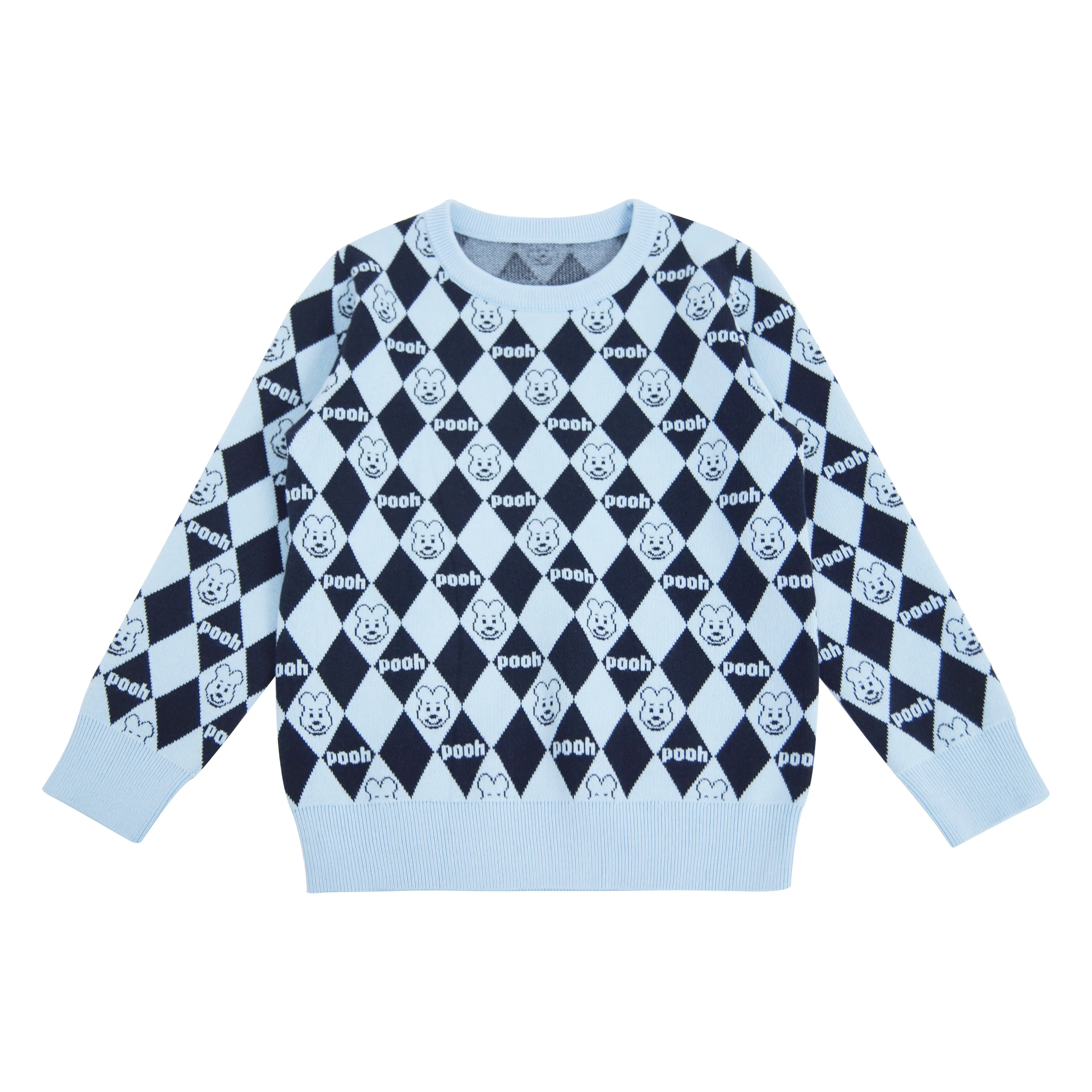Children's cotton pullover sweater Children's blue casual plaid pooh PooH cotton pullover sweater
Children's cotton pullover sweater Children's blue casual plaid pooh PooH cotton pullover sweater