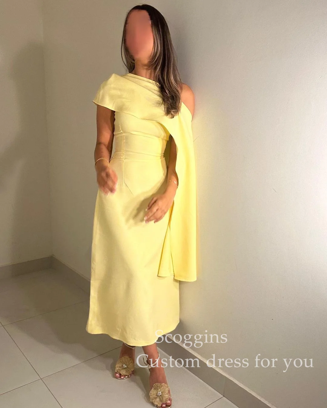 Scoggins Robes De SoiréE Prom Dresses One-Shoulder Ankle-Length Chiffon Zipper Up Long Sleeves Formal Occasion Dresses Cocktail
Scoggins Robes De SoiréE Prom Dresses One-Shoulder Ankle-Length Chiffon Zipper Up Long Sleeves Formal Occasion Dresses Cocktail
