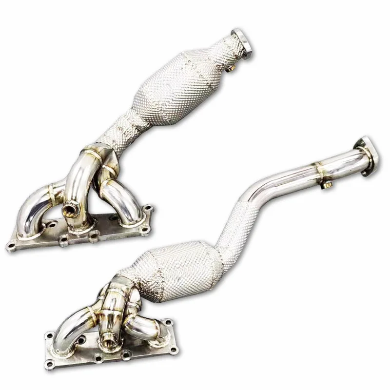 Exhaust Turbo Manifold for BMW 520/523/530 E60 2.5/3.0 2003-2010 High-flow 304 Stainless Steel Exhaust Pipes Exhaust System
Exhaust Turbo Manifold for BMW 520/523/530 E60 2.5/3.0 2003-2010 High-flow 304 Stainless Steel Exhaust Pipes Exhaust System