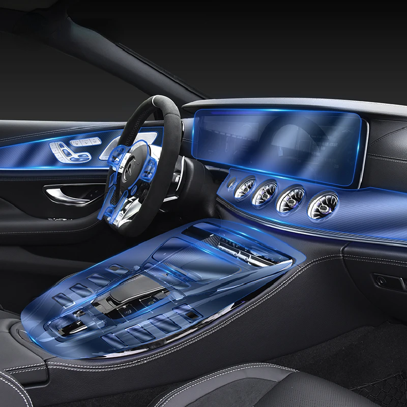 For Mercedes Benz AMG GT 50 53 63 2019-2022 Car Interior Center console Transparent TPU Protective film Anti-scratch Accessories
For Mercedes Benz AMG GT 50 53 63 2019-2022 Car Interior Center console Transparent TPU Protective film Anti-scratch Accessories