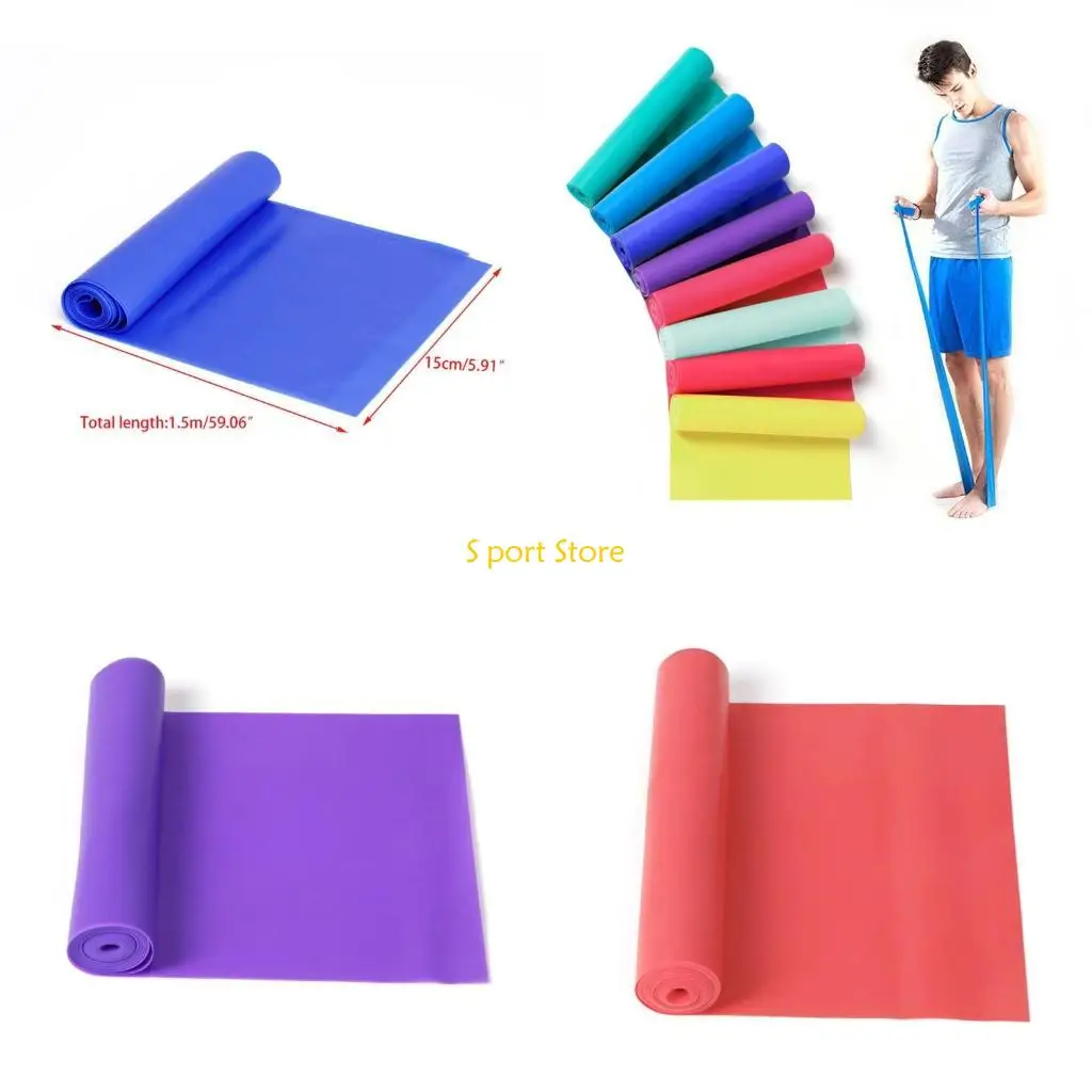 U2JB 1.5m Elastic Yoga Pilates Rubber Stretch Resistance Exercise Fitness Band Belt
U2JB 1.5m Elastic Yoga Pilates Rubber Stretch Resistance Exercise Fitness Band Belt