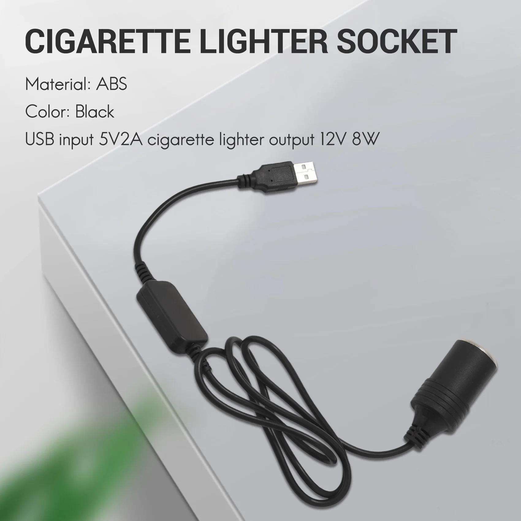 Durable-USB 5V To 12V Car Cigarette Lighter Socket Power Female Converter Adapter Cable
Durable-USB 5V To 12V Car Cigarette Lighter Socket Power Female Converter Adapter Cable