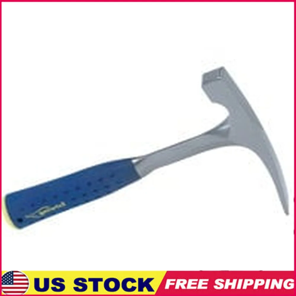 20 oz Brick Layer Hammer Forged Steel Head Shock Reduction Grip Durable Striking Face Chisel Edge One Piece Construction Heavy
20 oz Brick Layer Hammer Forged Steel Head Shock Reduction Grip Durable Striking Face Chisel Edge One Piece Construction Heavy