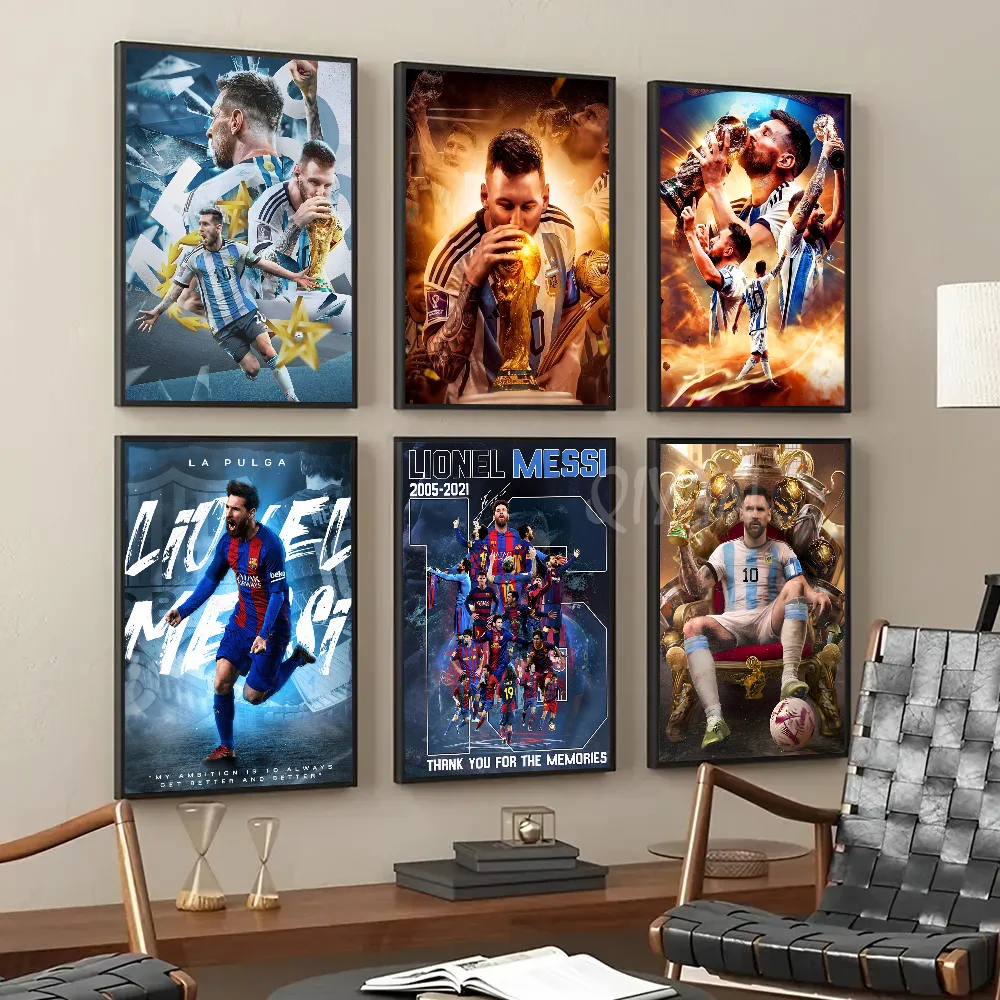 Foot Star Poster Paper Print Home Living Room Bedroom L-Lionel Entrance Bar M-Messi Restaurant Cafe Art Painting Decoration
Foot Star Poster Paper Print Home Living Room Bedroom L-Lionel Entrance Bar M-Messi Restaurant Cafe Art Painting Decoration