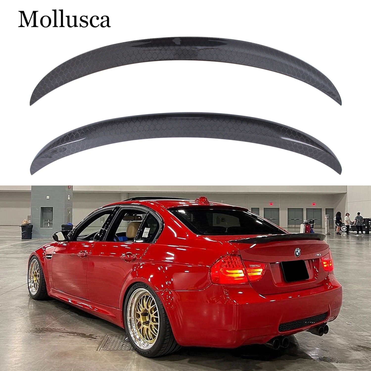 For BMW 3 Series E90 4Door/E90 M3 P Style Honeycomb Carbon fiber Rear Spoiler Trunk wing 2004-2011
For BMW 3 Series E90 4Door/E90 M3 P Style Honeycomb Carbon fiber Rear Spoiler Trunk wing 2004-2011