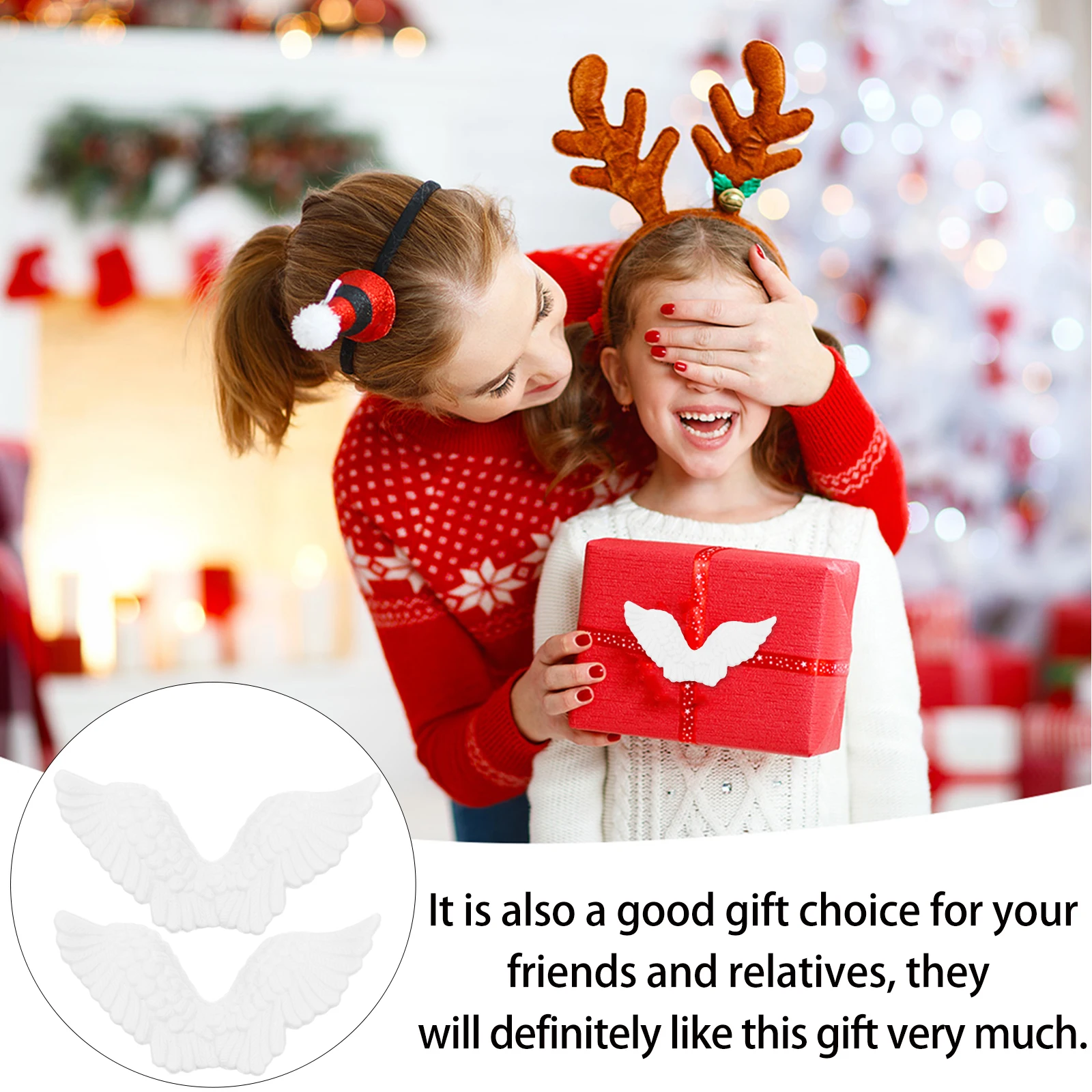 24pcs Angel Wings Accessories for Christmas DIY Craft Diy Craft Angel Wings Decor White Plastic Ornament Pendant
24pcs Angel Wings Accessories for Christmas DIY Craft Diy Craft Angel Wings Decor White Plastic Ornament Pendant