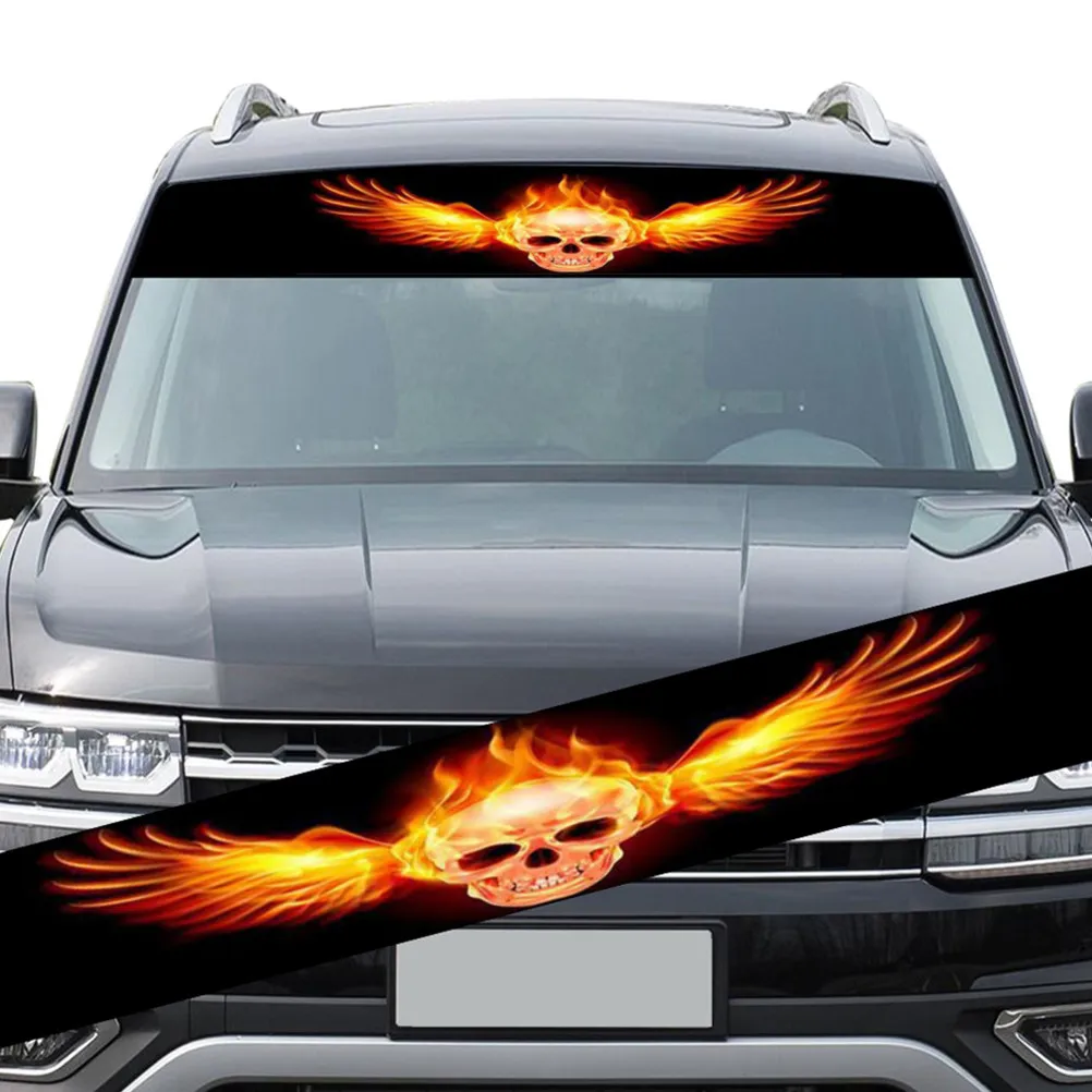 PVC Car Sticker 3D Windshield Decal Decorative Sticker Durable Weatherproof Creative Design for Car Home Decoration
PVC Car Sticker 3D Windshield Decal Decorative Sticker Durable Weatherproof Creative Design for Car Home Decoration