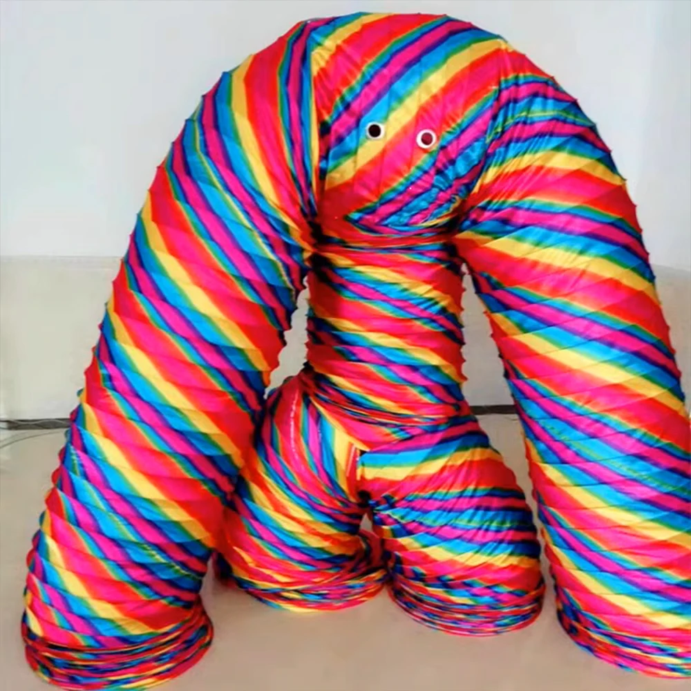 Rainbow Pipe Dance Prop Oxford Fabric Material Fade-Resistant Lightweight Durable Stage Magic Performance Prop Customizable
Rainbow Pipe Dance Prop Oxford Fabric Material Fade-Resistant Lightweight Durable Stage Magic Performance Prop Customizable