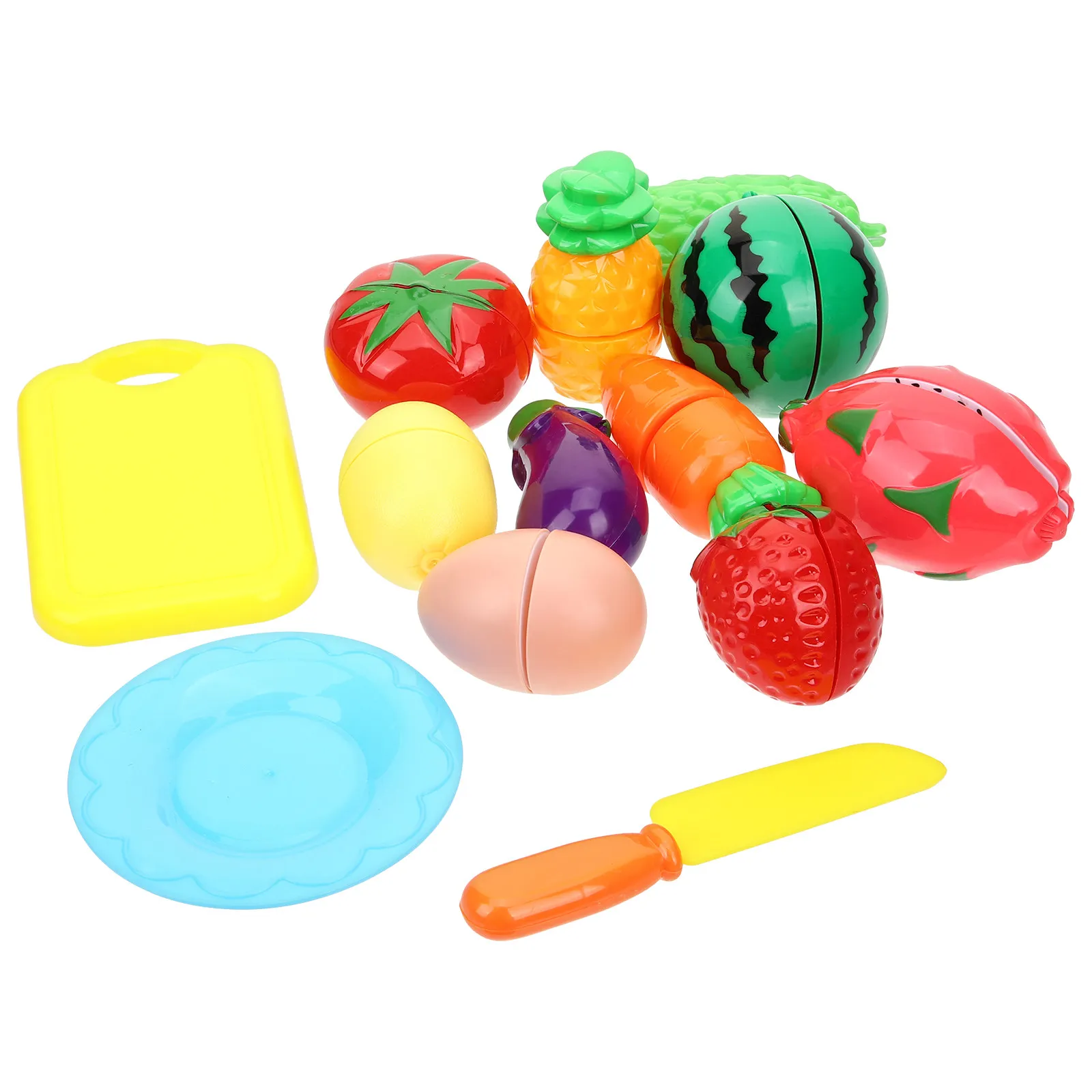 13Pcs Imitation Kitchen Play Food Cutting Set Bright Color Pretend Fruit Vegetable Cognitive Learning Interactive Play
13Pcs Imitation Kitchen Play Food Cutting Set Bright Color Pretend Fruit Vegetable Cognitive Learning Interactive Play