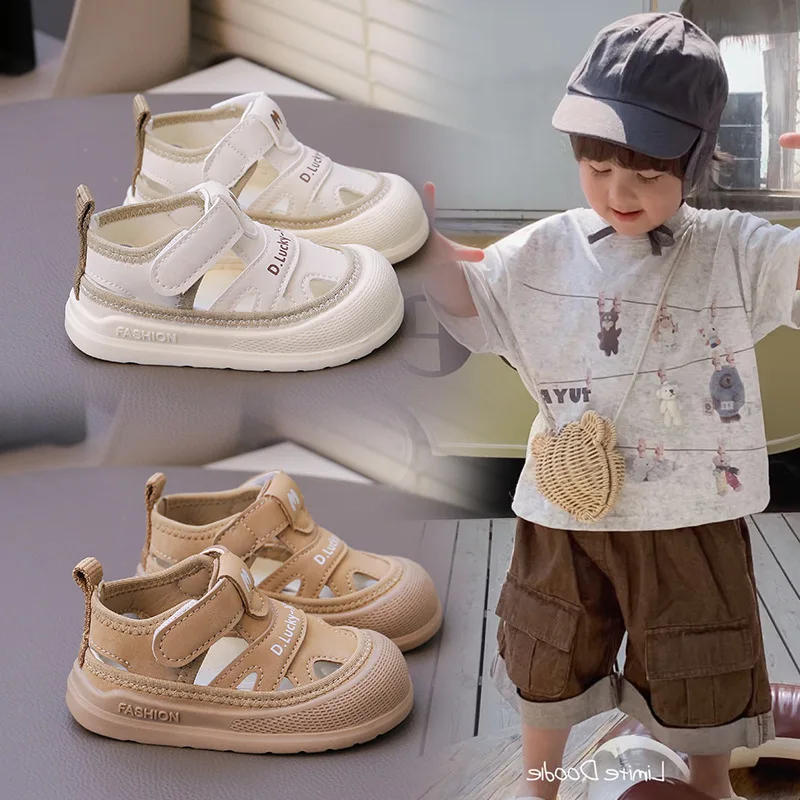 Baby Breathable Sandals Summer Soft-soled Toddler Shoes Children Non-slip Beach Shoes Hollow Shoes
Baby Breathable Sandals Summer Soft-soled Toddler Shoes Children Non-slip Beach Shoes Hollow Shoes