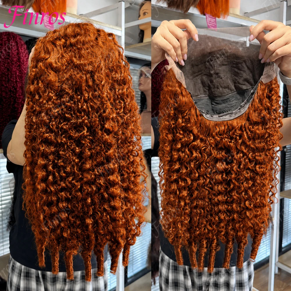 Ginger Orange Burmese Curly Human Hair Wig 13x6 HD Lace Frontal Wig #350 Colored 13x4 Lace Front Human Hair Wig For Women 200%
Ginger Orange Burmese Curly Human Hair Wig 13x6 HD Lace Frontal Wig #350 Colored 13x4 Lace Front Human Hair Wig For Women 200%
