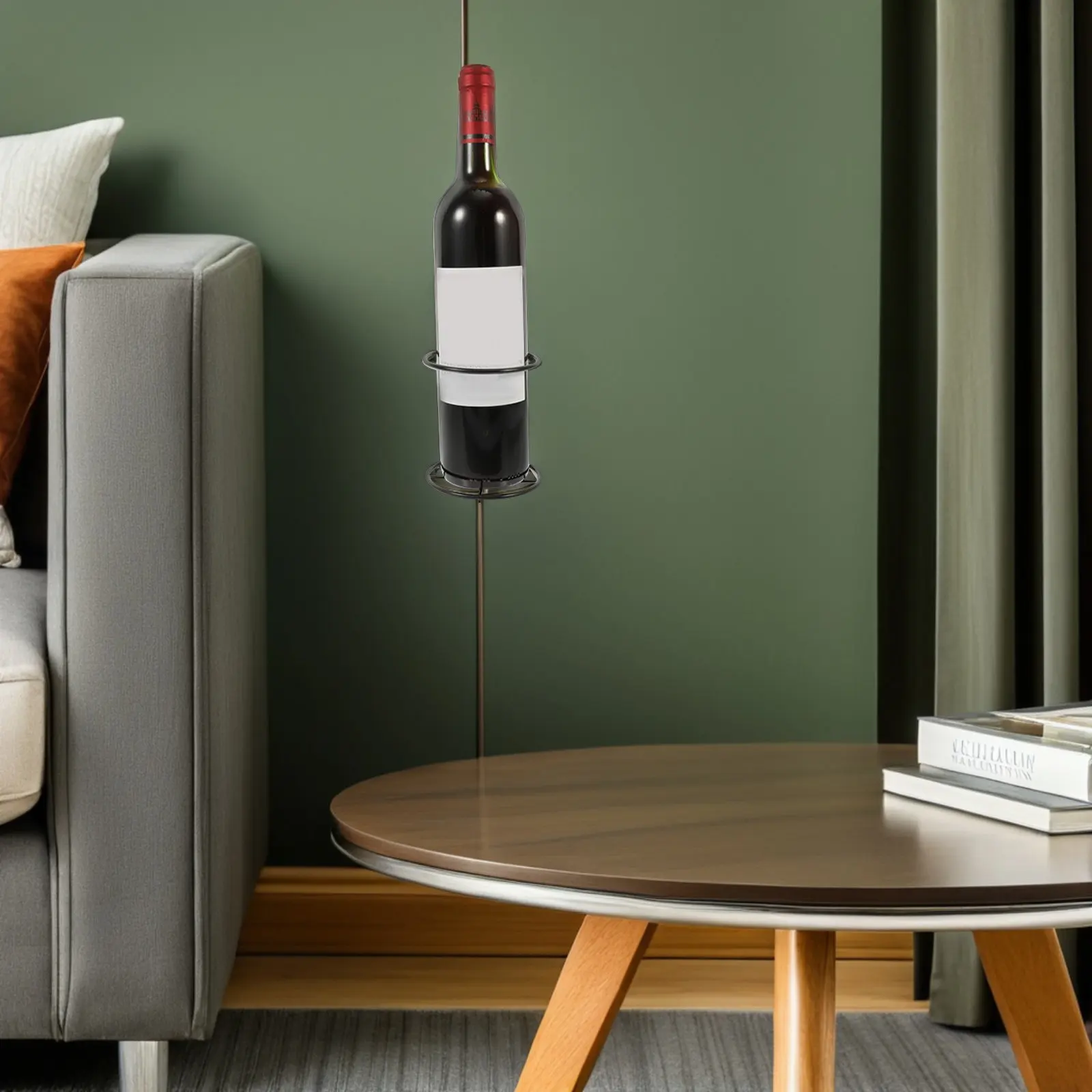4Pcs Wall Wine Rack Modern Metal Single Bottle Holder Wall Mount Display Rack for Home Bar Restaurant Single Wine Bottle Holder
4Pcs Wall Wine Rack Modern Metal Single Bottle Holder Wall Mount Display Rack for Home Bar Restaurant Single Wine Bottle Holder