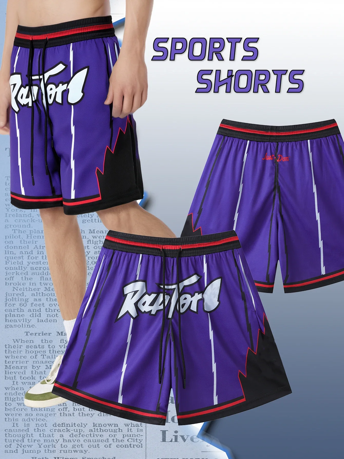 MOTO Basketbalshorts, atletische stof, vochtafvoerend, duurzaam, hoogwaardige shorts
MOTO Basketbalshorts, atletische stof, vochtafvoerend, duurzaam, hoogwaardige shorts