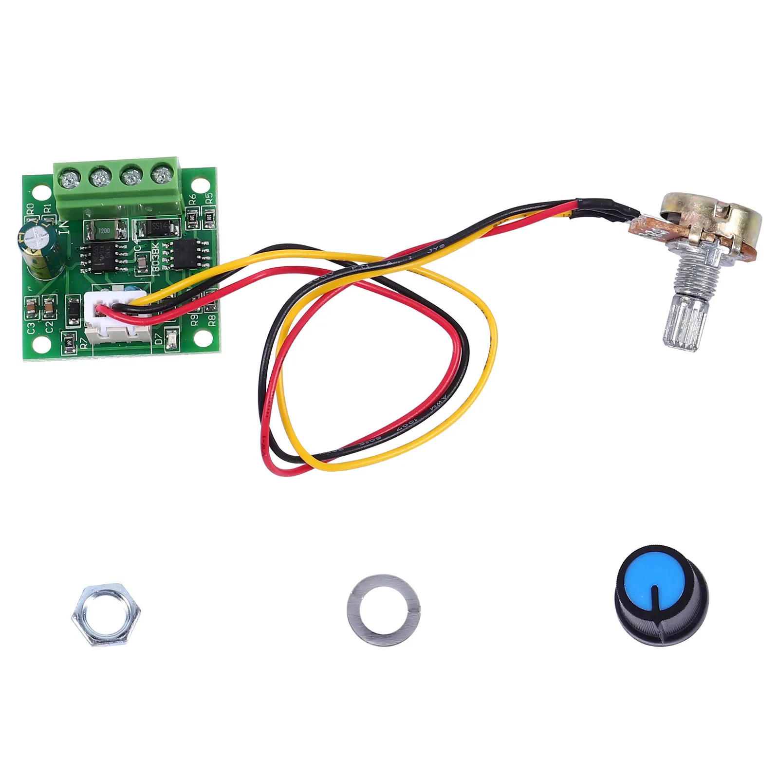 Plastic Copper Wire DC Speed Controller Lightweight PWM Module Low Voltage Regulator Motor Control Tool Parts Practical Easy
Plastic Copper Wire DC Speed Controller Lightweight PWM Module Low Voltage Regulator Motor Control Tool Parts Practical Easy