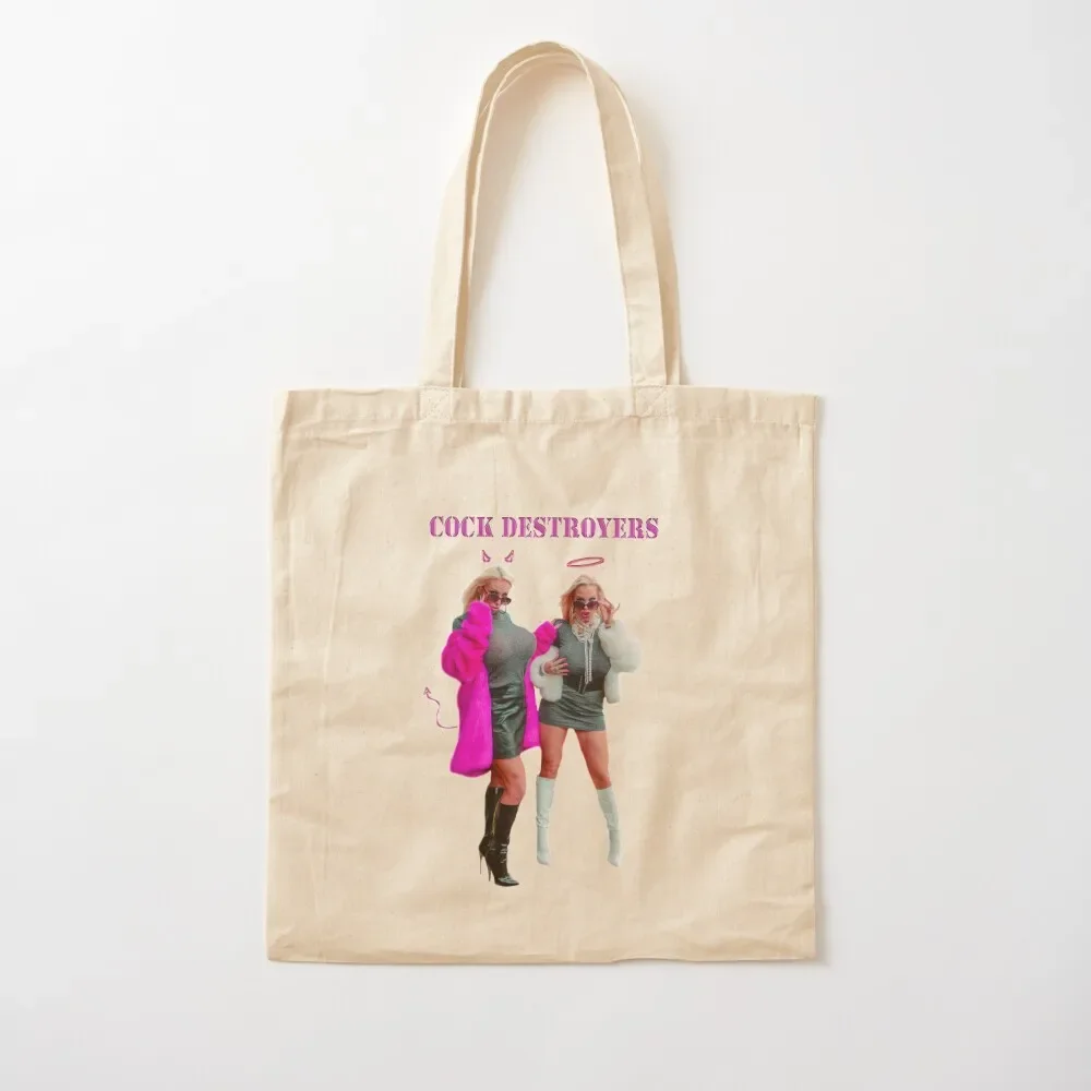 Cock Destroyers Rebecca More Sophie Anderson - Angel & Devil Design #2 Tote Bag woman shopping bag Women's beach bags
Cock Destroyers Rebecca More Sophie Anderson - Angel & Devil Design #2 Tote Bag woman shopping bag Women's beach bags