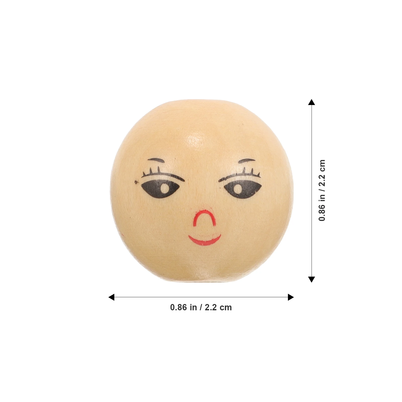 50pcs Smiling Face Wooden Beads Natural Wood Craft DIY Decoration Beads for Bracelets Making Handicrafts Ornaments
50pcs Smiling Face Wooden Beads Natural Wood Craft DIY Decoration Beads for Bracelets Making Handicrafts Ornaments