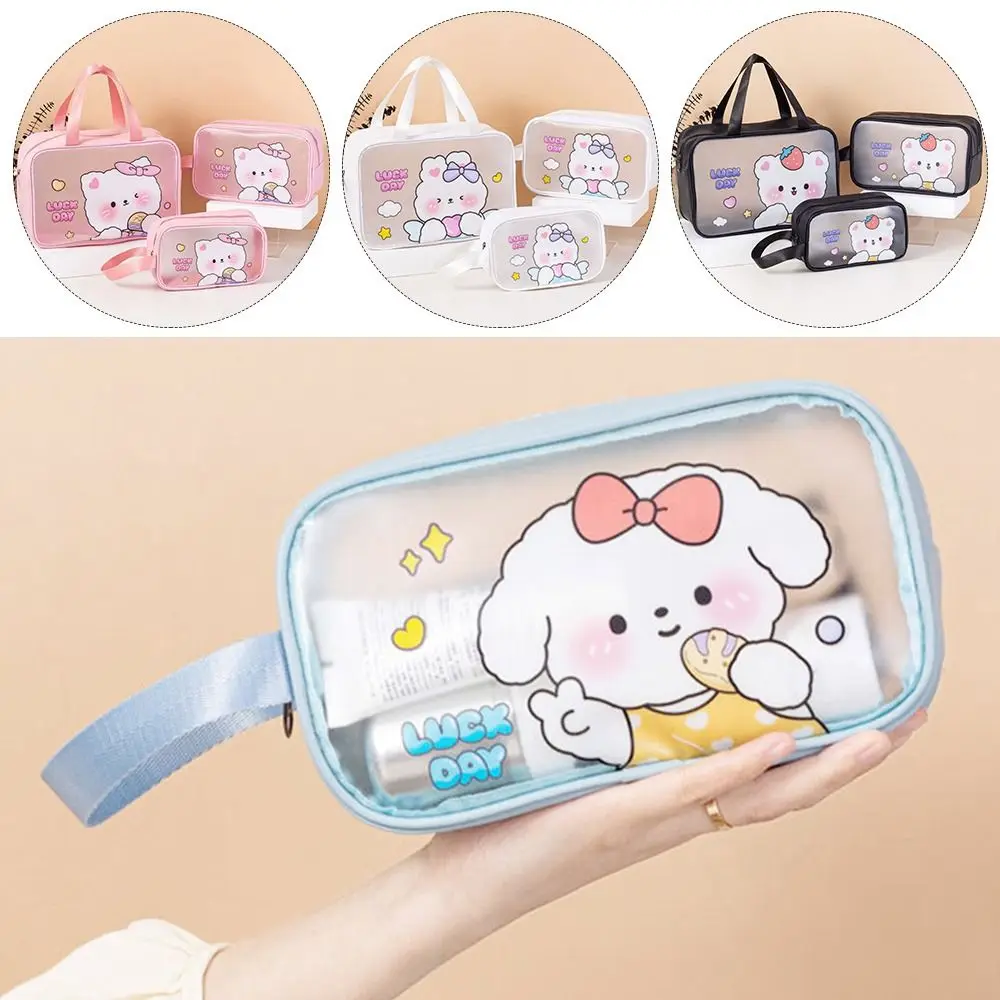 Travel PVC Cartoon Cosmetic Bag Transparent Large Capacity Toiletry Storage Bag Waterproof Swimming Beach Bag Makeup Bag
Travel PVC Cartoon Cosmetic Bag Transparent Large Capacity Toiletry Storage Bag Waterproof Swimming Beach Bag Makeup Bag